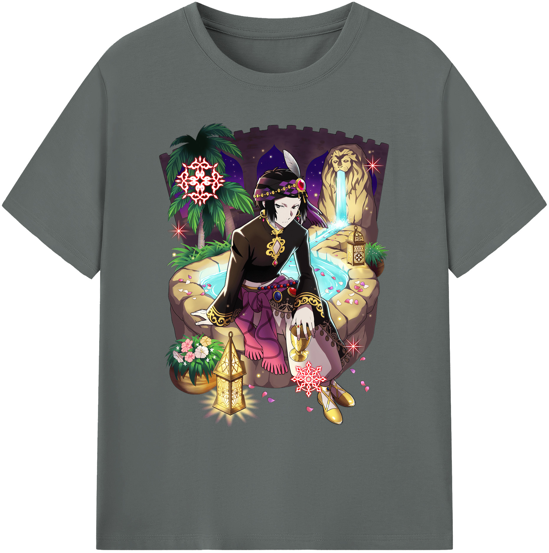 （画像用） 文豪ストレイドッグス Bungo Stray Dogs 綿100％ メンズ半袖Tシャツ｜肌触りやわらか＆通気性